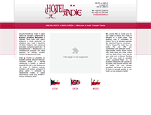 Tablet Screenshot of hotelukaple.cz